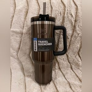 RARE 🔥Last One!NWT LIMITED RELEASE⭐️ Stanley Tumbler Quencher 40oz STORM Glass